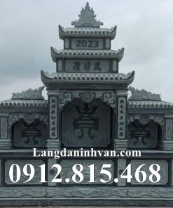 Mẫu ban thờ thần linh nghĩa trang đẹp bán tại Thái Bình - Lăng mộ đá gia đình tại Thái Bình