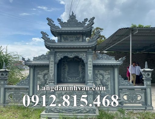 Mẫu ban thờ thần linh nghĩa trang, khu lăng mộ đá đẹp bán tại Sơn La - Lăng mộ đá đẹp tại Sơn La