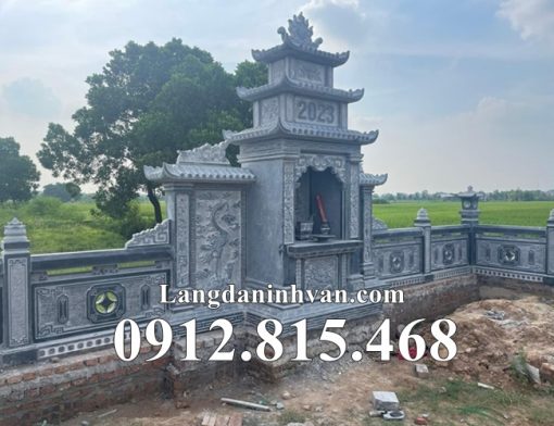 Mẫu ban thờ thần linh nghĩa trang, khu lăng mộ đẹp bán tại Nam Định - Lăng mộ đá đẹp tại Nam Định