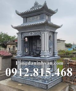 Mẫu cây hương đá đẹp nghĩa trang bán tại Quảng Ninh - Lăng thờ đá đẹp tại Quảng Ninh