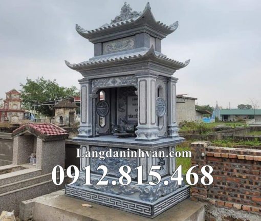 Mẫu cây hương đá đẹp nghĩa trang bán tại Quảng Ninh - Lăng thờ đá đẹp tại Quảng Ninh