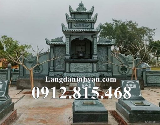 Mẫu cây hương nghĩa trang gia đình đẹp bán tại Điện Biên - Lăng mộ đá gia đình tại Điện Biên