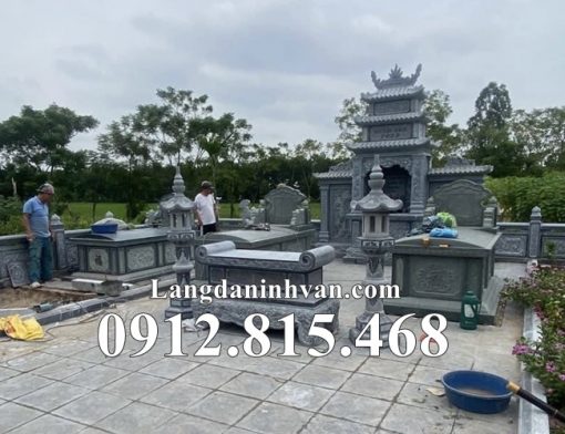 Mẫu cây hương nghĩa trang gia đình đẹp bán tại Sơn La - Lăng mộ đá đẹp tại Sơn La