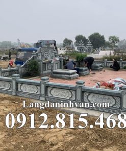 Mẫu lăng mộ gia đình, khu lăng mộ gia đình thiết kế xây đơn giản đẹp bán tại Hà Nội