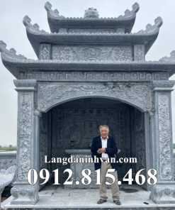 Mẫu lâu thờ, lầu thờ đẹp khu lăng mộ, nghĩa trang gia đình, gia tộc bán tại Gia Lai - Lăng mộ đá tại Gia Lai