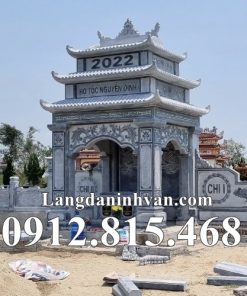 Mẫu lâu thờ, lầu thờ nghĩa trang, khu lăng mộ đẹp bán tại Kon Tum - Lăng mộ đá đẹp tại Kon Tum