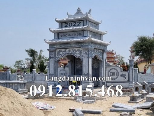 Mẫu lâu thờ, lầu thờ nghĩa trang, khu lăng mộ đẹp bán tại Kon Tum - Lăng mộ đá đẹp tại Kon Tum