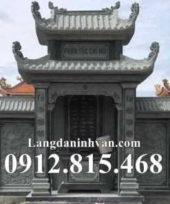 Mẫu lâu thờ, lầu thờ nghĩa trang, khu lăng mộ đẹp bán tại Lai Châu - Lăng mộ đá gia đình tại Lai Châu