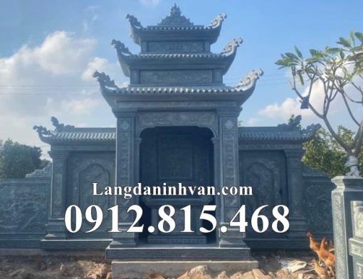 Mẫu lâu thờ, lầu thờ nghĩa trang, khu lăng mộ gia đình đẹp bán tại Lạng Sơn - Lăng mộ đá đẹp tại Lạng Sơn