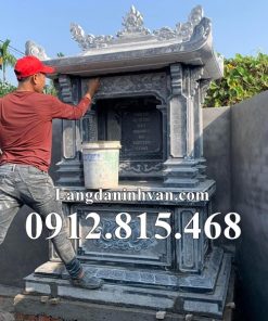 Mẫu miếu thờ thần linh nghĩa trang đẹp bán tại Lạng Sơn - Cây hương ngoài trời tại Lạng Sơn