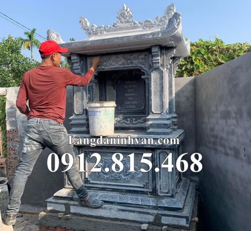 Mẫu miếu thờ thần linh nghĩa trang đẹp bán tại Lạng Sơn - Cây hương ngoài trời tại Lạng Sơn