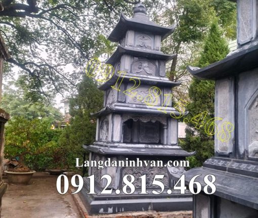 Mẫu tháp đá đôi đẹp bán tại Thành Phố Hồ Chí Minh, Sài Gòn - Tháp đôi để tro cốt, hài cốt tại Hồ Chí Minh