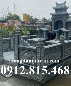 Mẫu lăng mộ đôi đẹp bán tại Thái Nguyên - Lăng mộ đá đẹp tại Thái Nguyên