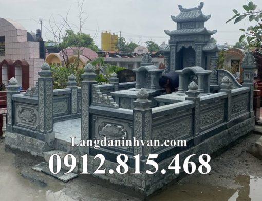 Mẫu lăng mộ đôi đẹp bán tại Thái Nguyên - Lăng mộ đá đẹp tại Thái Nguyên