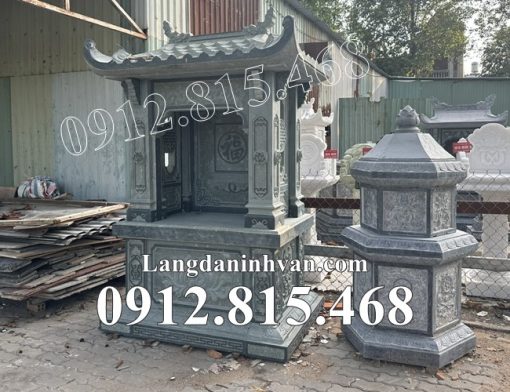 Mẫu miếu thờ thần linh nghĩa trang đẹp bán tại Khánh Hòa - Miếu thờ đá đẹp tại Khánh Hòa