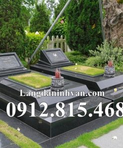 Mẫu mộ đôi đá hoa cương, granite đẹp bán tại Bắc Ninh - Mộ đá hoa cương tại Bắc Ninh