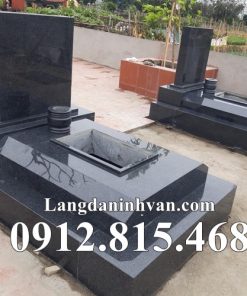 Mẫu mộ đôi đá hoa cương, granite đẹp bán tại Hải Dương - Mộ đá hoa cương tại Hải Dương