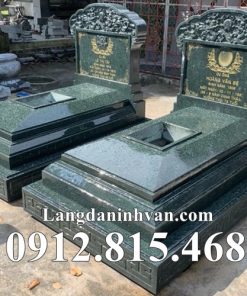 Mẫu mộ đôi đẹp đá hoa cương, granite bán tại Bắc Ninh - Mộ đá hoa cương tại Bắc Ninh