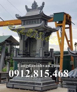 Bán am thờ đá đẹp thờ tro cốt, thờ thần linh ngoài trời tại Long An