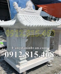 Mẫu am thờ cốt đá trắng đẹp bán tại Kiên Giang - Nhà thờ tro cốt tại Kiên Giang