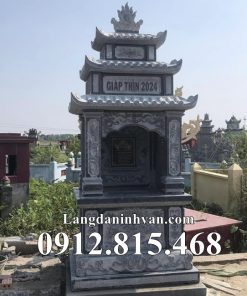 Mẫu am thờ để tro cốt đá khối đẹp bán tại Tiền Giang - Lăng mộ để tro cốt tại Tiền Giang