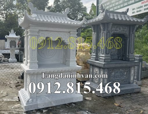 Mẫu am thờ để tro cốt đá trắng đẹp bán tại Kiên Giang - Nhà để tro cốt gia đình tại Kiên Giang