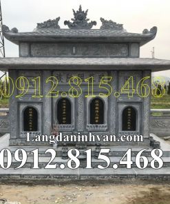 Mẫu nhà đá khối đẹp để đựng thờ tro cốt gia đình bán tại Tiền Giang - Am thờ để tro cốt