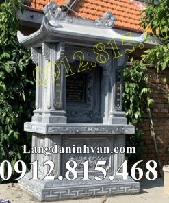 Mẫu am thờ tro cốt đá khối đơn giản đẹp bán tại Trà Vinh - Nhà nhỏ để tro cốt tại Trà Vinh