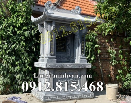 Mẫu am thờ tro cốt đá khối đơn giản đẹp bán tại Trà Vinh - Nhà nhỏ để tro cốt tại Trà Vinh