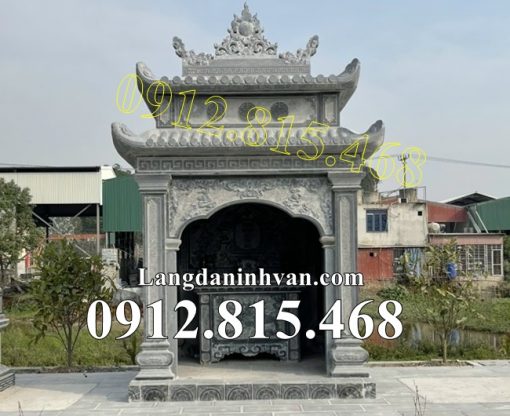 Mẫu lăng mộ thờ tro cốt đẹp bán tại Trà Vinh - Am thờ để tro cốt gia đình tại Trà Vinh