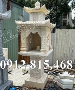 Bán sẵn miếu thờ thần linh đá vàng đẹp tại Hồ Chí Minh, Sài Gòn - Am thờ ngoài trời tại TP Hồ Chí Minh