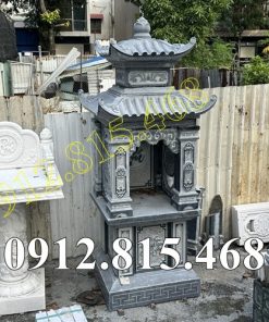 Báo giá bán, vận chuyển, lắp đặt trọn gói am thờ bằng đá khối tự nhiên tại Hồ Chí Minh, Sài Gòn