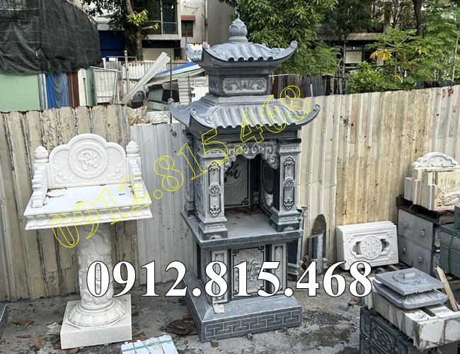 Báo giá bán, vận chuyển, lắp đặt trọn gói am thờ bằng đá khối tự nhiên tại Hồ Chí Minh, Sài Gòn