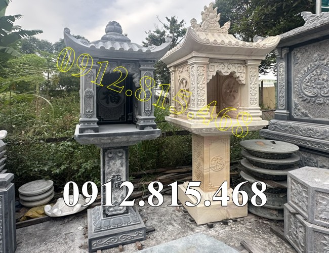 Cửa hàng bán am thờ đá nhỏ đẹp thờ thần linh, thờ tro cốt tại Hồ Chí Minh, Sài Gòn - Bàn thờ thần linh tại Hồ Chí Minh