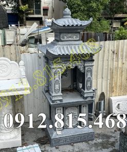 Mẫu miếu thờ nhỏ thờ thần linh ngoài trời bán tại Quảng Ninh - Miếu thờ đá đẹp tại Quảng Ninh