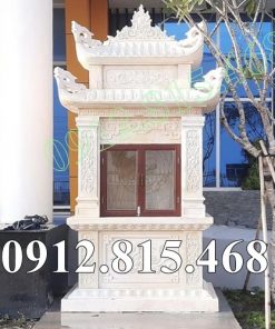 Mẫu miếu thờ thần linh ngoài trời lắp đặt cho công ty, doanh nghiệp bán tại Hồ Chí Minh, Sài Gòn - Am đá thờ thần linh tại Hồ Chí Minh