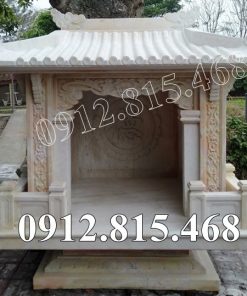 Mẫu miếu thờ thần linh sơn thần, thổ địa, quan thần linh đá vàng đẹp bán tại Hồ Chí Minh, Sài Gòn - Am thờ thần linh đẹp tại Hồ Chí Minh