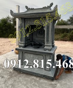 Miếu thờ thần linh ngoài trời đẹp bán tại Hà Nội - Miếu thờ đá xanh rêu tại Hà Nội