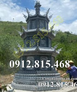 Mẫu bảo tháp thờ cốt đẹp bán tại Lâm Đồng - Bảo tháp đá tại Lâm Đồng, Bình Thuận, Đắk Nông