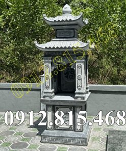 Mẫu miếu thờ đá đẹp thờ thần linh nghĩa trang gia đình bán tại Bắc Ninh, Bắc Giang - Cây hương nghĩa trang tại Bắc Ninh