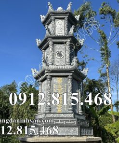 Mẫu mộ tháp thờ cốt đẹp bán tại Lâm Đồng - Mộ tháp đá đẹp tại Lâm Đồng, Bình Thuận, Đắk Nông