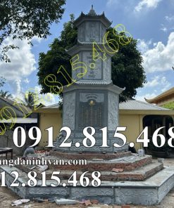 Mẫu tháp đá để tro cốt, hài cốt đẹp bán tại Lâm Đồng - Mộ tháp phật giáo tại Lâm Đồng