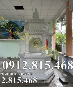 Mẫu tháp đá trắng đẹp bán tại Lâm Đồng, Bình Thuận, Đắk Nông - Tháp mộ để tro cốt, hài cốt tại Lâm Đồng