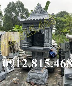 Mẫu am thờ nhỏ bằng đá đẹp bán tại Vĩnh Long, Trà Vinh, Bến Tre - Am thờ ngoài trời, thờ tro cốt tại Vĩnh Long