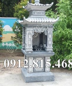 Mẫu am thờ đá nhỏ đẹp bán tại Cà Mau, Bạc Liêu - Am thờ nhỏ để tro cốt, thờ thần linh tại Cà Mau