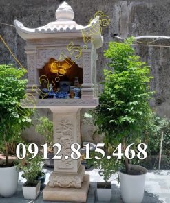 Mẫu am thờ đá vàng đẹp bán tại An Giang, Kiên Giang - Am thờ ngoài trời, thờ tro cốt tại An Giang