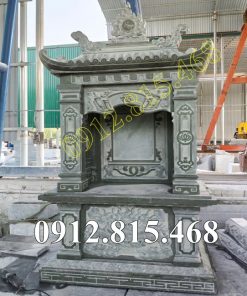 Mẫu am thờ đá xanh rêu đẹp bán tại Đồng Tháp, Tiền Giang - Am thờ để tro cốt, thờ thần linh tại Đồng Tháp