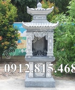 Mẫu am thờ nhỏ bằng đá đẹp bán tại Bình Thuận - Am thờ để tro cốt, thờ thần linh tại Bình Thuận