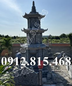 Mẫu mộ bảo tháp đá đẹp bán tại Đà Nẵng, Quảng Nam - Tháp mộ đẹp để tro cốt, hài cốt tại Đà Nẵng