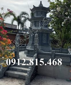 Mẫu tháp đá bát giác đẹp bán tại Đắk Lắk, Phú Yên - Tháp mộ để tro cốt, hài cốt tại Đắk Lắk